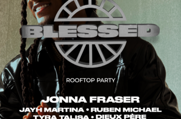 Blessed by Jonna Fraser Rooftop Party in Podium Victorie, Alkmaar
