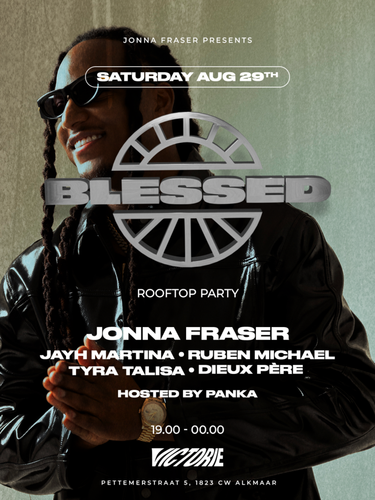 Blessed by Jonna Fraser Rooftop Party - Podium Victorie
